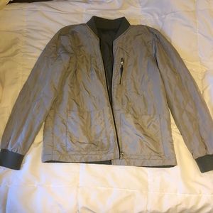 Abercrombie & Fitch reversible bomber jacket